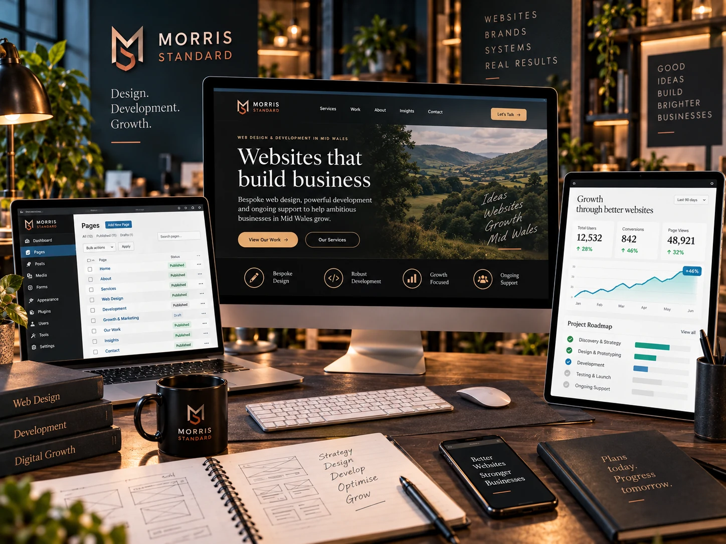 web design services in Mid Wales